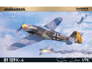 EDUARD maquette avion 70166 Messerschmitt Bf 109K-4 ProfiPack Edition 1/72