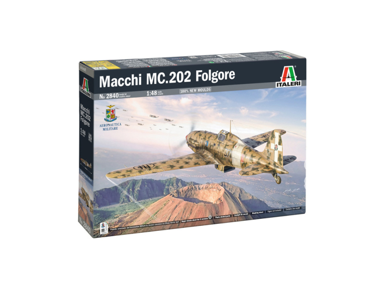 Italeri maquette avion 2840 Macchi MC.202 Folgore 1/48