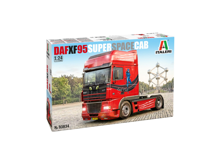 Italeri maquette camion 93834 DAF XF 95 SUPER SPACE CAB 1/24