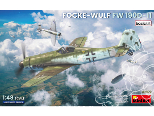 Mini Art maquette avion 48072 FOCKE-WULF FW 190D-11. KIT DE BASE 1/48