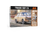 AK interactive ak35034A TRABI 601 S avec figurine de conducteur civil Édition spéciale limitée 1/35