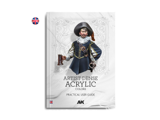 Ak Interactive livre AK130040 Couleur acrylique dense pour artistes Guide pratique par Julio Cabos en Anglais