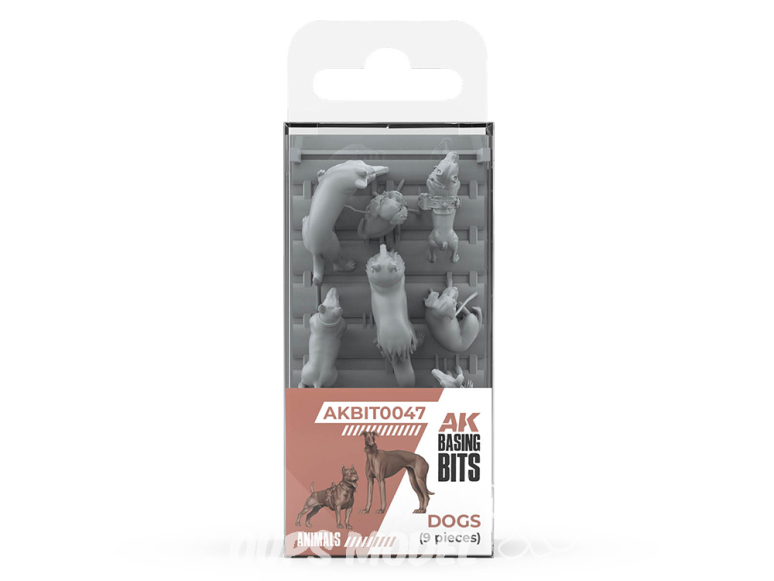 AK interactive AKBIT0047 AK BASING BITS CHIENS