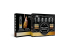AK ARTISTIC DENSE ACRYLIC COLOR AKAD106 YELLOW COLOR SET 6x20ml
