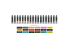 AK ARTISTIC DENSE ACRYLIC COLOR AKAD110 DELUXE EDITION BOX “EXPANSION 01” 18x20ml