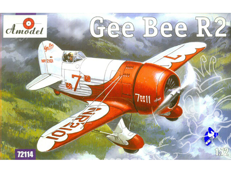 Amodel maquette avion 72114 GEE BEE R2 SUPER SPORTSTER 1/72