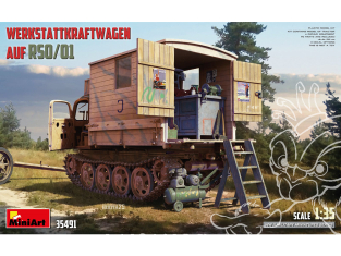 Mini Art maquette militaire 35491 WERKSTATTKRAFTWAGEN AUF RSO/01 1/35