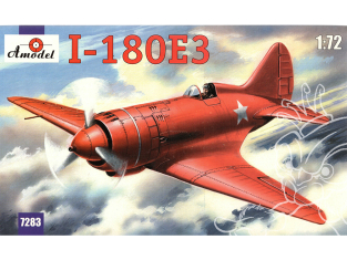 AMODEL maquette avion 7283 I-180 E3 CHASSEUR SOVIETIQUE 1/72