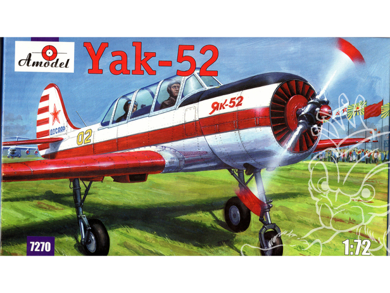 AMODEL maquette avion 7270 YAK 52 1/72