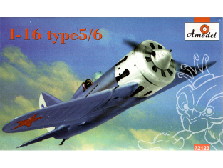 Amodel maquette avion 72123 POLIKARPOV I-16 type 5/6 1/72