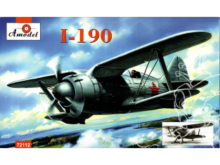 Amodel maquette avion 72112 Polikarpov I-190 1/72