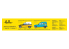 Heller maquette voiture 58700 STARTER KIT Renault 4 F4 Fourgonnette inclus peintures principale colle et pinceau 1/24