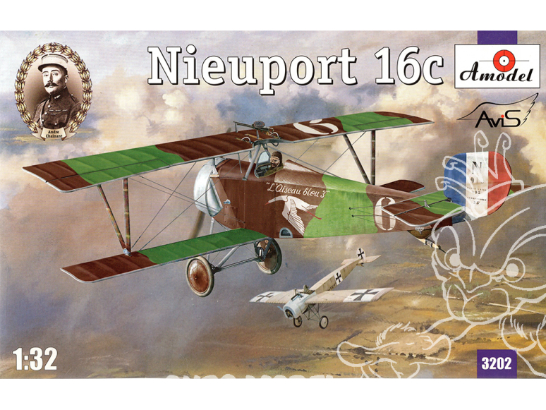 A Model maquettes avion 3202 NIEUPORT 16c 1/32