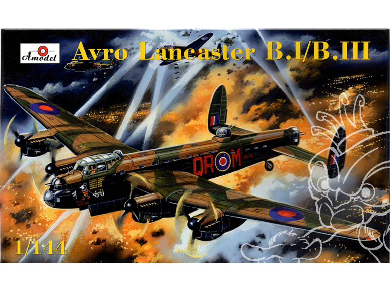 Amodel maquettes avion 1411 AVRO LANCASTER B. I/B. III 1/144