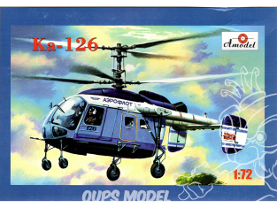 AMODEL maquette Hélicoptére 7272 KAMOV KA-126 HELICOPTERE 1/72