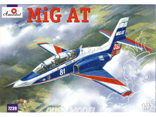 Amodel maquette avion 7239 MIG-AT 1/72