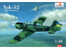Amodel maquettes avion 4812 Yakovlev Yak-52 1/48