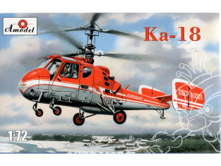 Amodel maquette Hélicoptére 7252 KAMOV KA-18 1/72