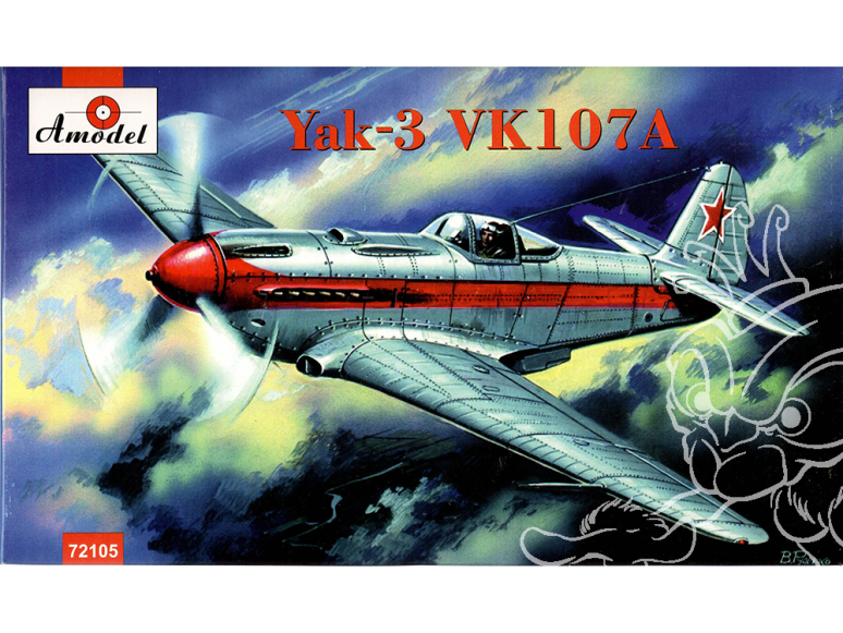 AMODEL maquette avion 72105 Yakovlev Yak-3 1/72