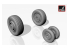Armory Models kit d'amélioration avion AW72015 Roues Mikoyan МiG-23S / M / MS / MF / U / UB 1/72