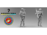 Blacksnake Model figurine USMC-14-16 US Marines Operation Iraqi Freedom Figurine 14 1/16