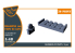 Clear Prop kit d'amélioration CPA48120 Chargeurs pour pistolet Type 92 (9 pièces) 1/48