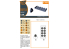 Clear Prop kit d'amélioration CPA48120 Chargeurs pour pistolet Type 92 (9 pièces) 1/48