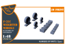 Clear Prop kit d'amélioration CPA48142 Roues F-35C lestées 1/48