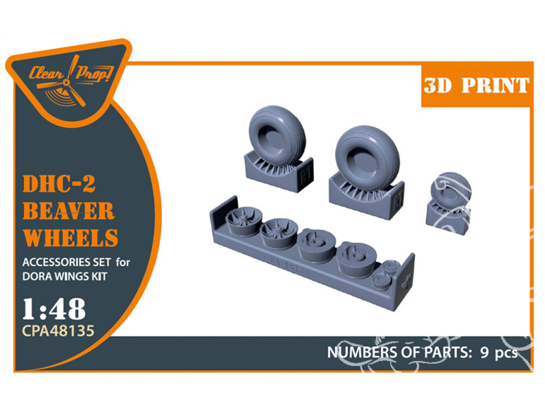 Clear Prop kit d'amélioration CPA48135 Échappement Fairey Delta 2 Dora Wings 1/48
