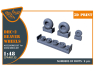 Clear Prop kit d'amélioration CPA48135 Échappement Fairey Delta 2 Dora Wings 1/48