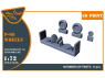 Clear Prop kit d'amelioration avion CPA72246 Jeu de roues Vanguard P-66/Mk.1/J10 kit Dora Wing 1/72