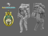 Blacksnake Model figurine RDP-01-16 13e Regiment Dragon Parachutiste Opérateur 1 1/16