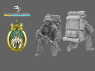 Blacksnake Model figurine RDP-02-16 13e Regiment Dragon Parachutiste Opérateur 2 1/16