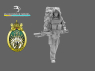 Blacksnake Model figurine RDP-04-16 13e Regiment Dragon Parachutiste Tireur Minimi 4 1/16