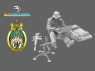 Blacksnake Model figurine RDP-07-16 13e Regiment Dragon Parachutiste Opérateur Transmissions du 13e RDP 7 1/16