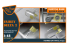 Clear Prop masques peinture CPA48130 Masque de peinture double face Fairey Delta 2 Kit Dora Wings 1/48