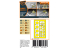 Clear Prop masques peinture CPA48130 Masque de peinture double face Fairey Delta 2 Kit Dora Wings 1/48