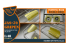 Clear Prop masques peinture CPA48151 Masque de peinture double face pour JAS 39 Gripen Kit Italeri 1/48