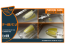 Clear Prop masques peinture CPA48150 Masque de peinture double face pour F-4B/C/J Kit Academy 1/48