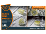 Clear Prop masques peinture CPA48143 Masque de peinture double face pour Zero A6M2b modèle 21 Kit Academy 1/48