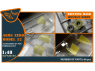 Clear Prop masques peinture CPA48144 Masque de peinture double face pour Zero A6M5a Model 52 Kit Fine Molds 1/48