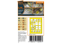 Clear Prop CPA72254 Masque de peinture double face pour F-104 monoplace Kit Finemolds 1/72