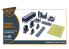 Clear Prop kit d'amélioration CPA48149 Kit d'accessoires pour Fairey Delta 2 Kit Dora Wings 1/48