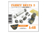 Clear Prop kit d'amélioration CPA48149 Kit d'accessoires pour Fairey Delta 2 Kit Dora Wings 1/48