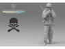Blacksnake Model figurine Totenkopf-02-16 Totenkopf figurine 2 fantassin en tenue d'hiver (front de l'est 1943-44) 1/16