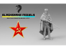 Blacksnake Model figurine SOVIET-01-16 Armée Rouge figurine 1 Sniper WWII 1/16