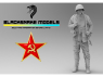 Blacksnake Model figurine SOVIET-04-16 Armée Rouge figurine 4 Soldat 1 WWII 1/16