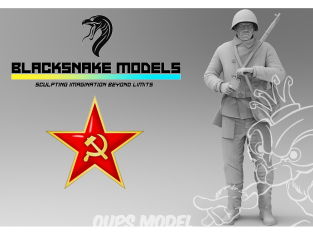 Blacksnake Model figurine SOVIET-05-16 Armée Rouge figurine 5 Soldat 2 WWII 1/16