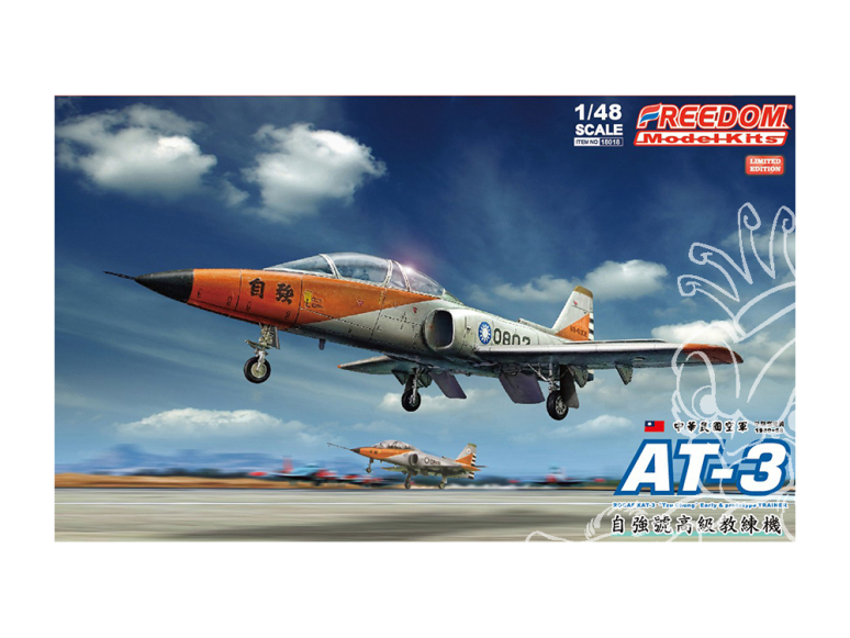 Freedom maquette avion 18018 AT-3 ROCAF XAT-3 "Tzu Chung" Early & Prototype Trainer 1/48