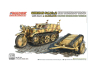 Freedom maquette militaire 16002 Kettenkraftrad Typ HK 101 Sd.Kfz.2 avec remorque Goliath Demolition Sd.Kfz.302 1/16